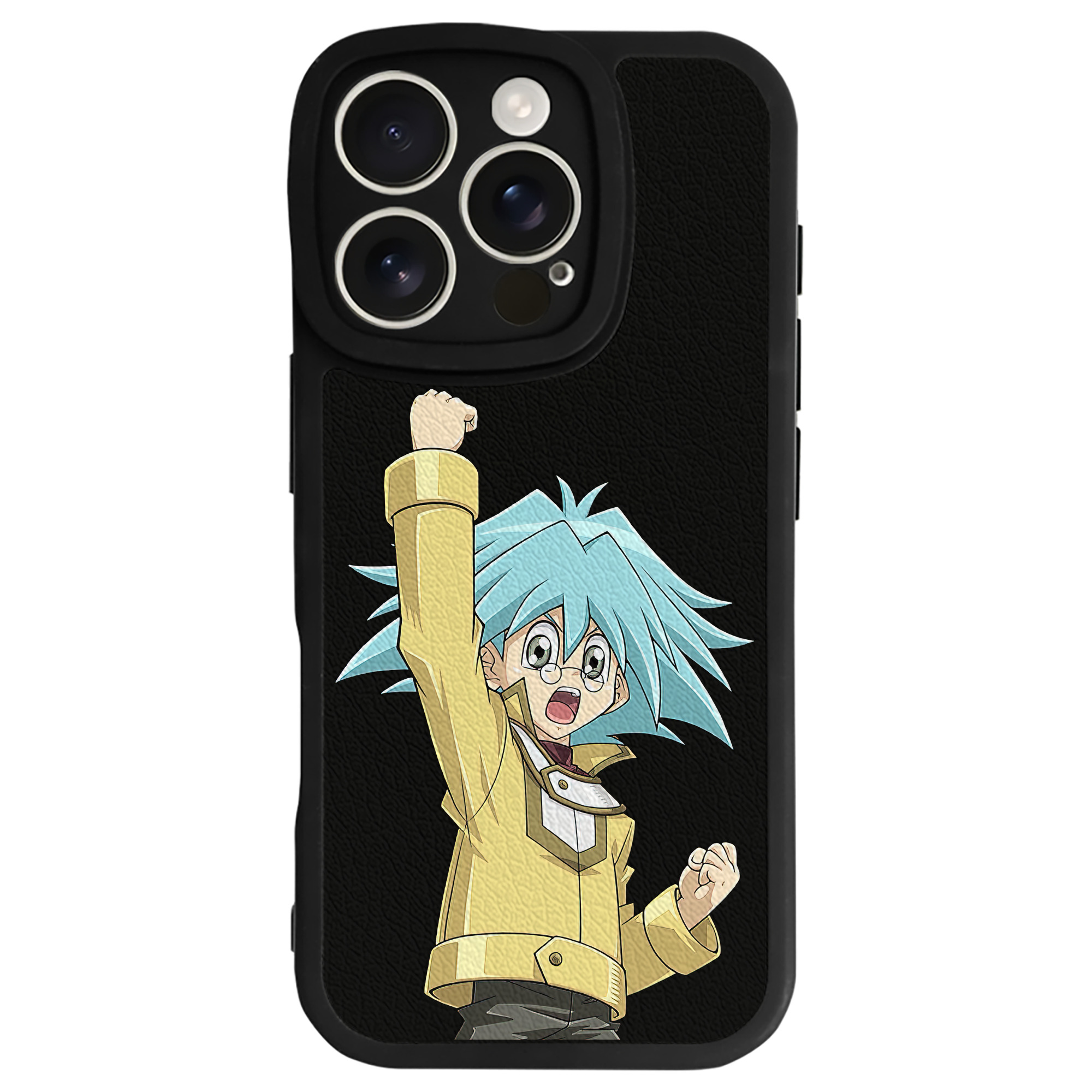 遊☆戯☆王 Yu-Gi-Oh! 【iPhone 16シリーズ対応】シリコンスマホケース（レザー調） 材質：シリコン